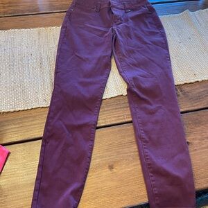 Maurices Women’s Skinny Jeans in Plum